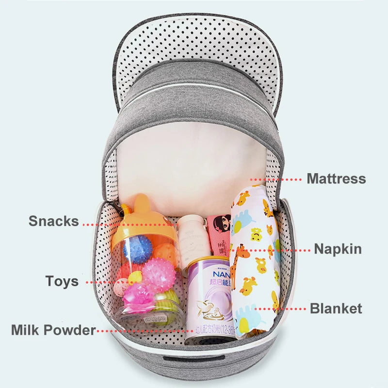 Baby-Reisebett mit Moskitonetz – Tragbar & Insektenschutz