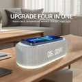 Wecker mit kabelloser Ladestation – Nachtlicht, Thermometer & 15W Fast Charging