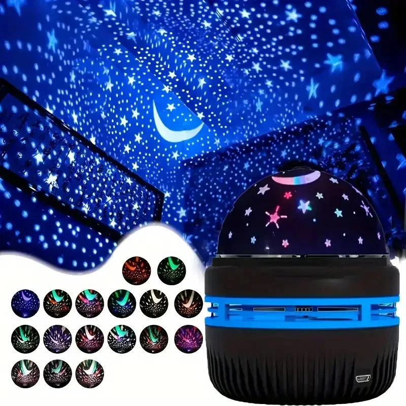 LED Sternenhimmel Projektor – Magic Ball, USB & RGB