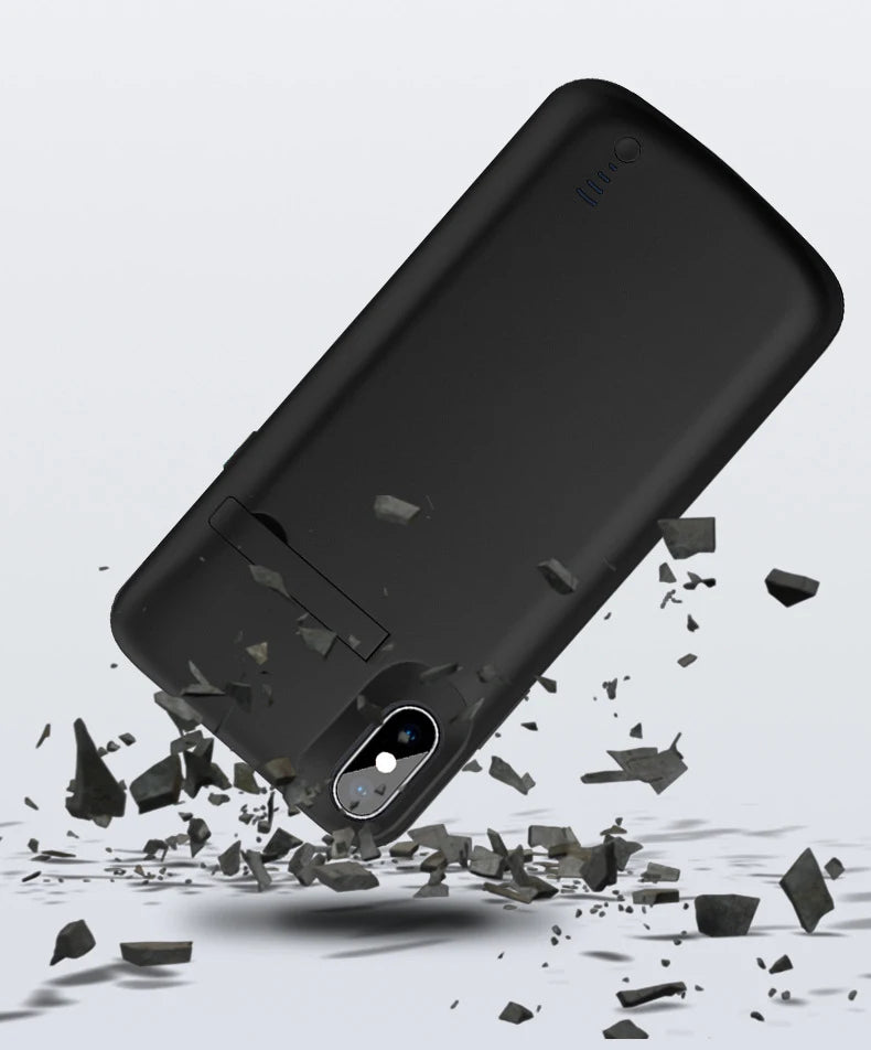 iPhone Akku-Hülle mit Powerbank – 4000–6000 mAh | iPhone 6 bis 17 Pro Max