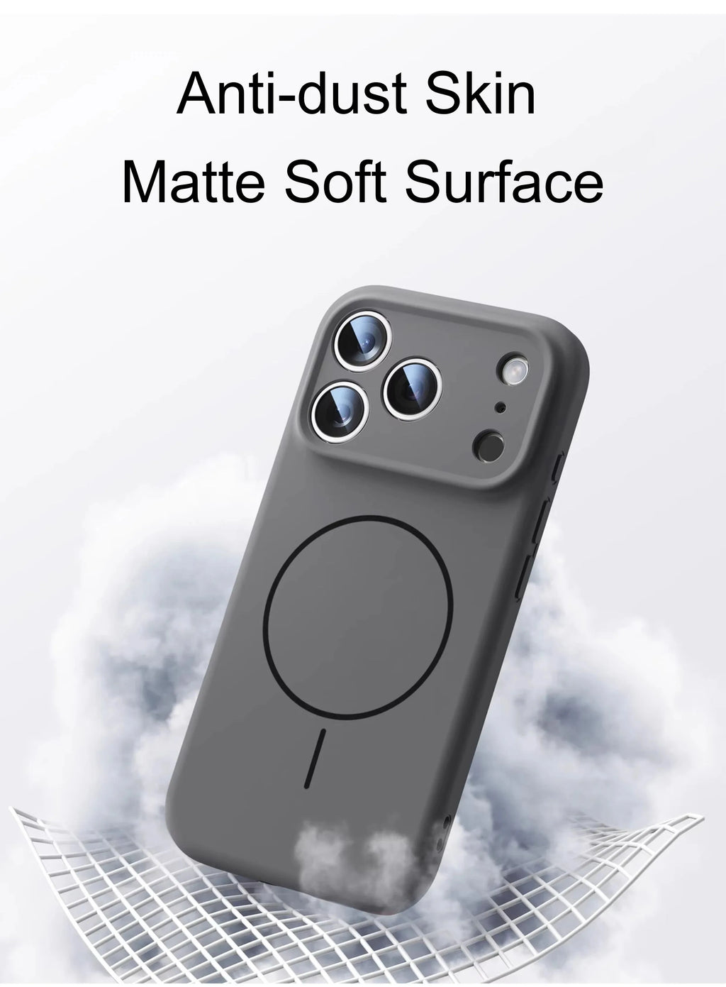 iPhone Hülle Flüssigsilikon – MagSafe & weiches Finish
