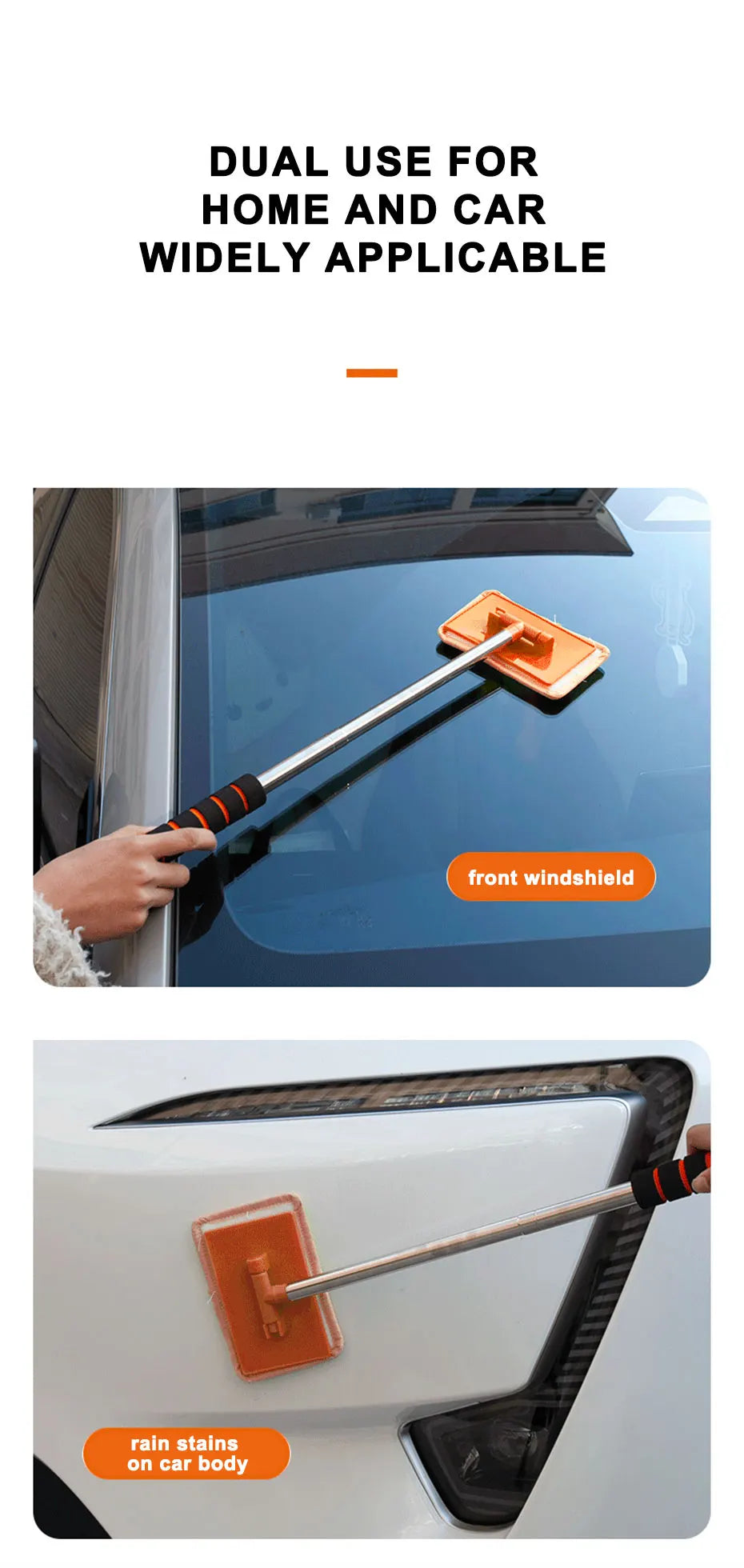 Auto Windschutzscheiben-Bürste Teleskop – Enteisung & Reinigung
