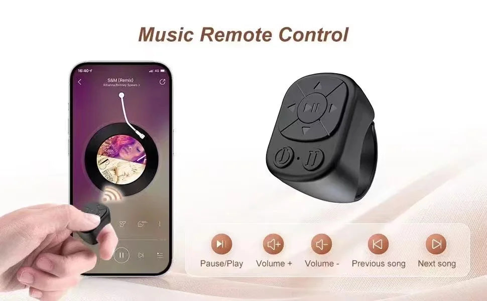 TikTok Scrollring Bluetooth – iOS & Android