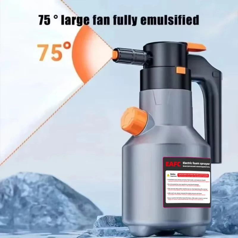 Elektrischer Schaumsprayer – Hochdruck & Schnee-Schaum