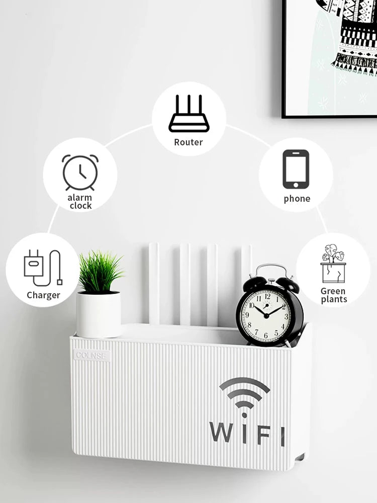 Router & Set-Top-Box Wandhalterung – WLAN-Box Organizer