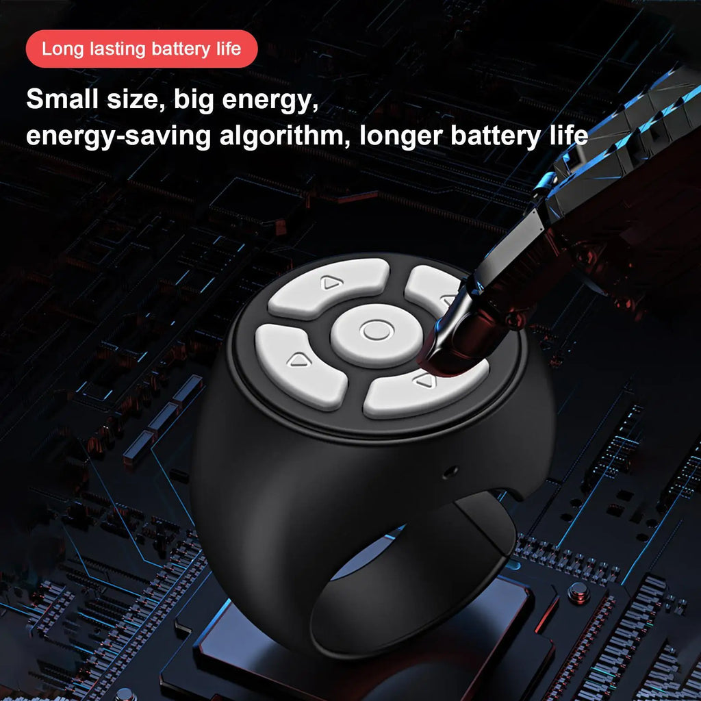 Bluetooth Scrollring – TikTok, Reels & Selfie kabellos steuern