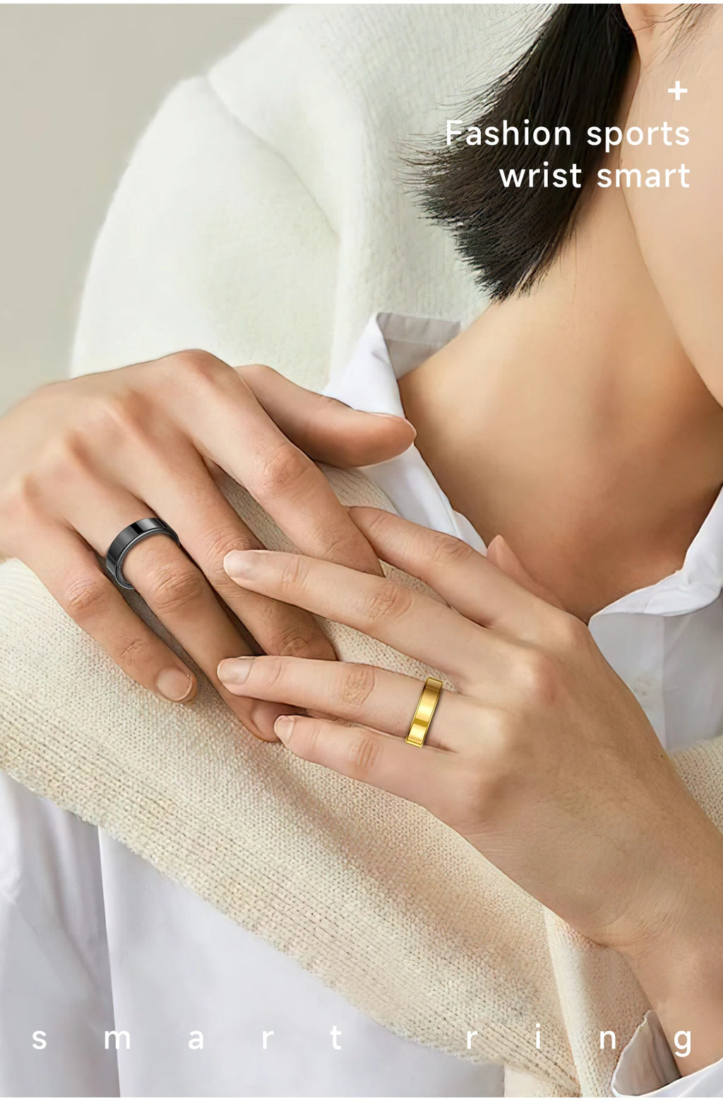 Smart Ring – Gesundheitsmonitor, 5ATM & Multi-Sport
