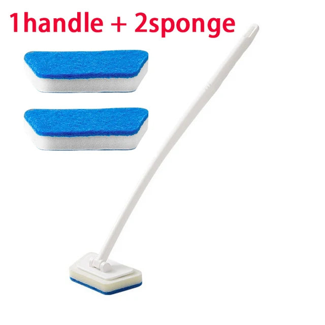 Badezimmer-Reinigungsbürste – Langer Stiel, Fliesen & Badewanne