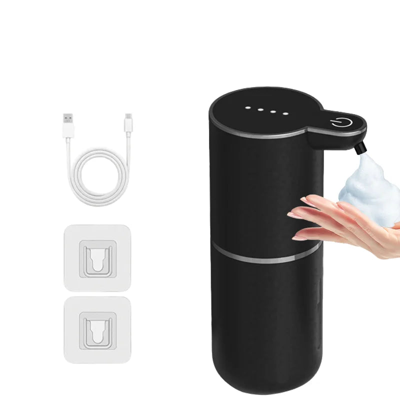 Automatischer Seifenspender – 380ml, wiederaufladbar, 4 Stufen | Sensor-Dispenser