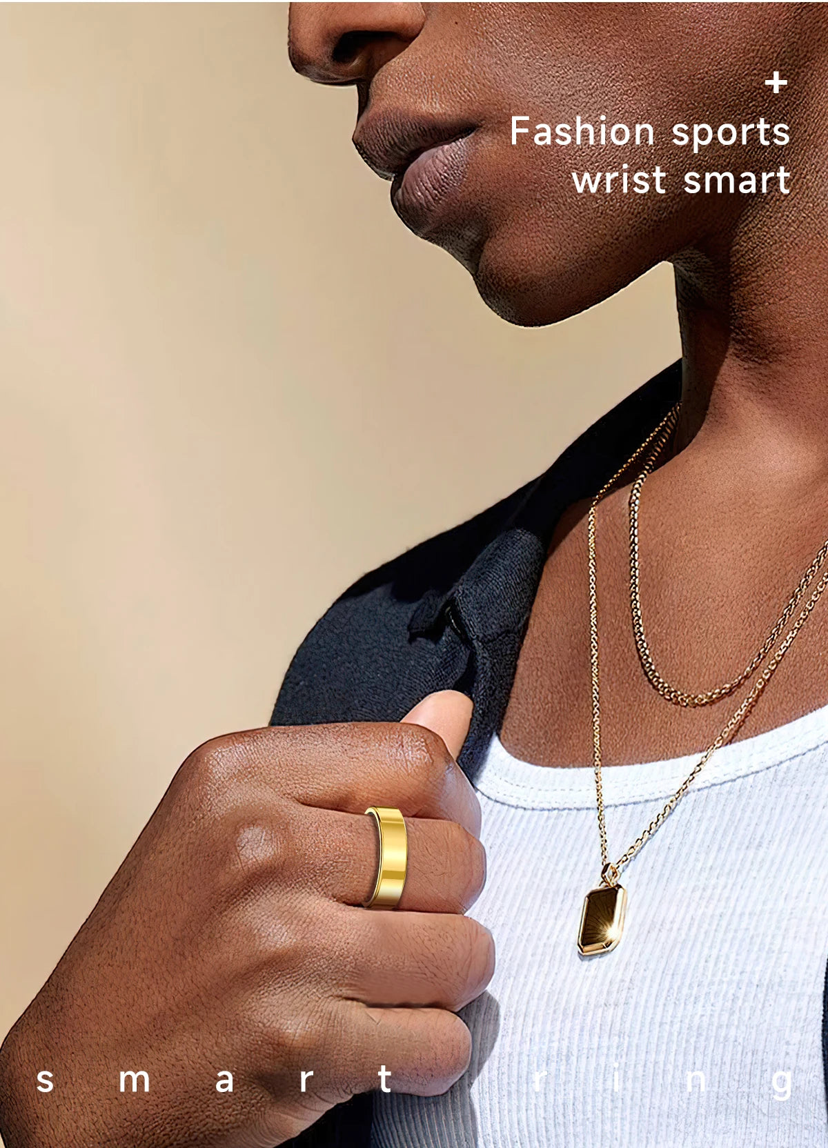 Smart Ring – Gesundheitsmonitor, 5ATM & Multi-Sport