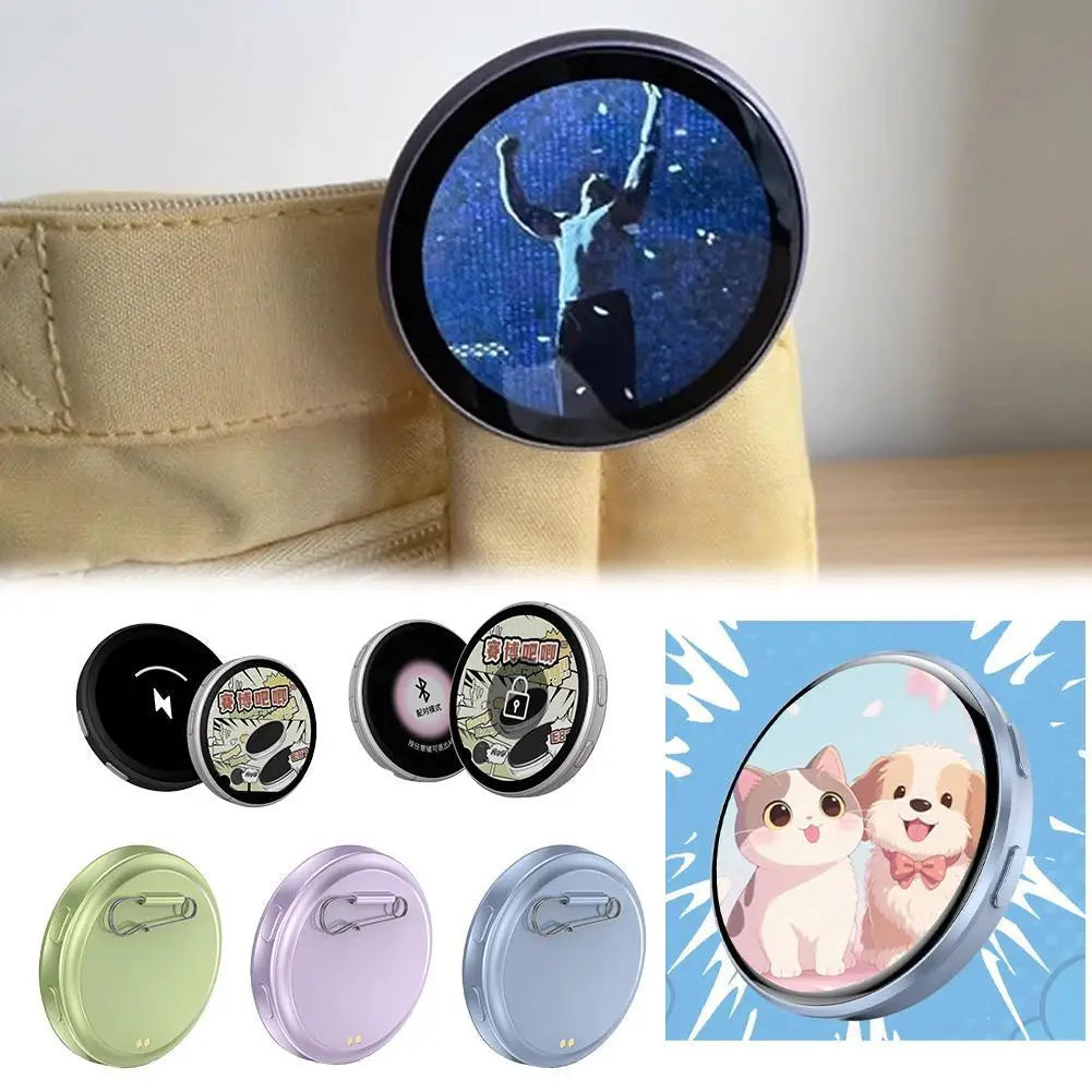 PIN Smart CyberBadge – 1,7" LED-Display, Bluetooth 6.0