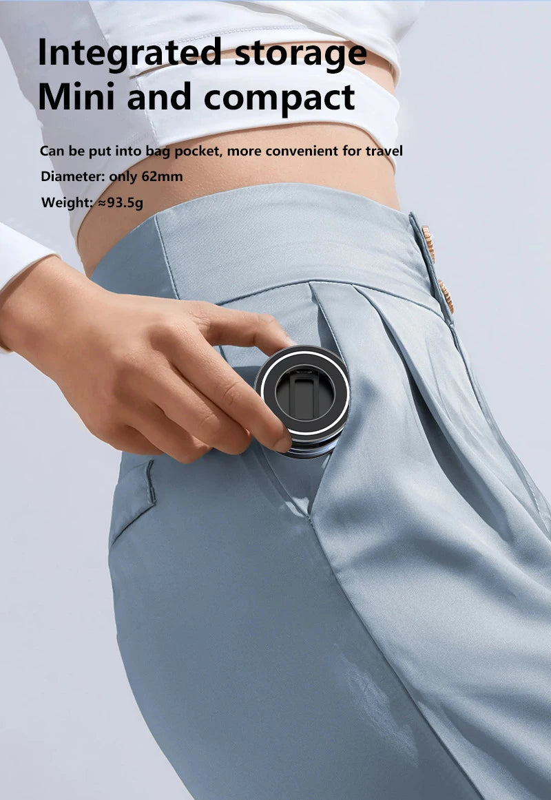 Magnetischer Handyhalter – Saugnapf, 360° & faltbar