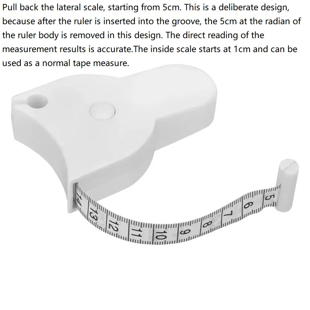 Teleskop-Maßband für Körpermessung – Automatisch einziehbar, Nähen & Schneidern
