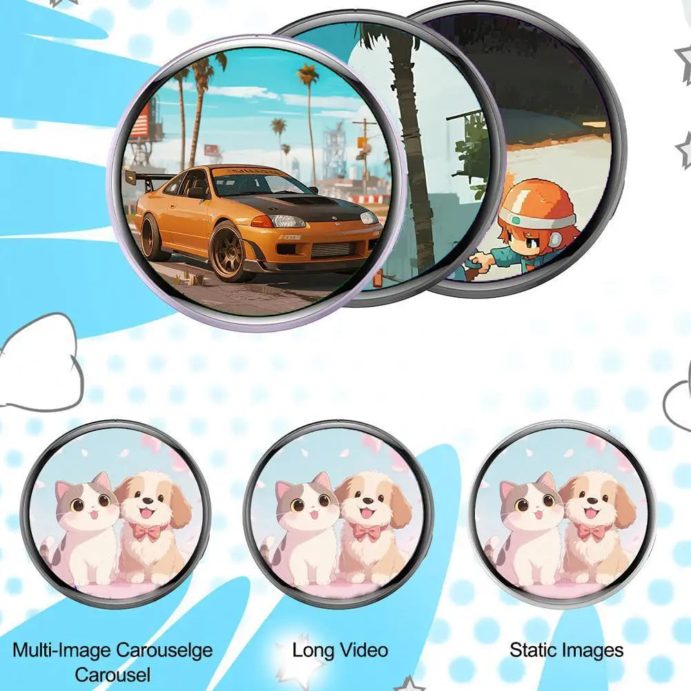 PIN Smart CyberBadge – 1,7" LED-Display, Bluetooth 6.0