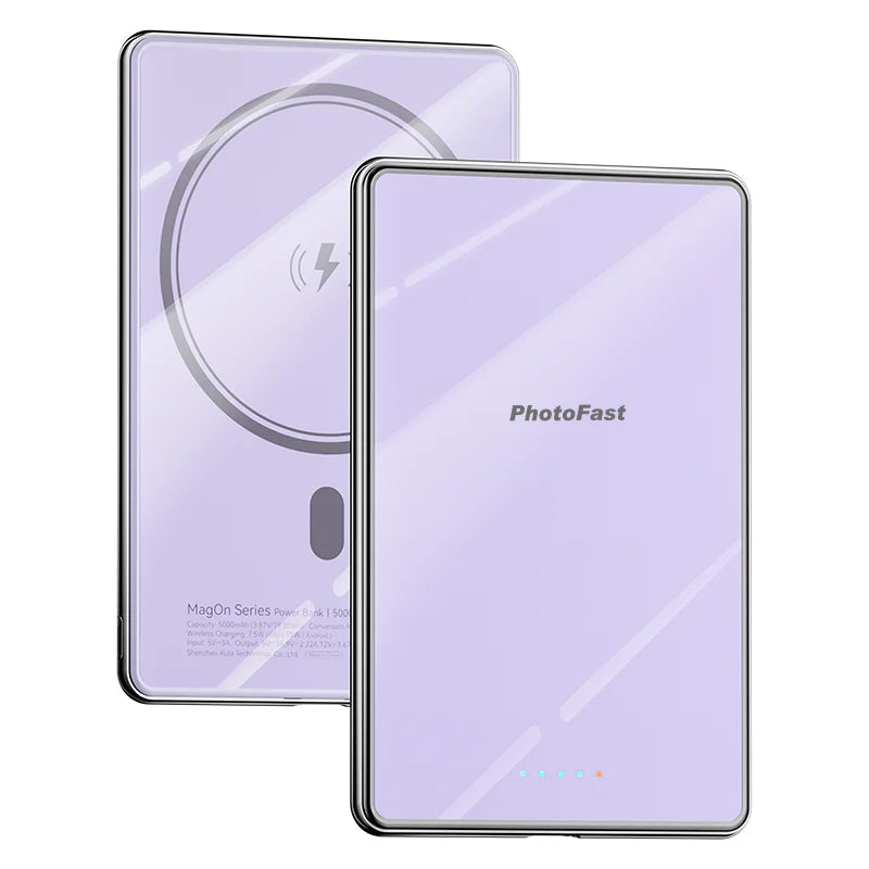 KUULAA Power Bank 5000mAh – 20W, Wireless & MagSafe für iPhone