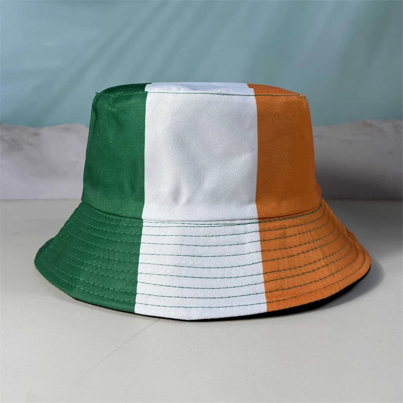 Länderflaggen Bucket Hat – Wendbar, Fußball-Fan & Outdoor