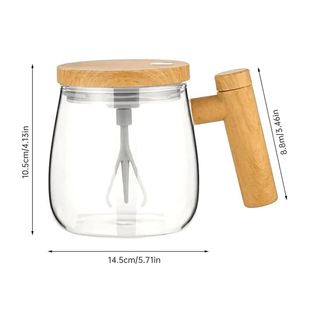 Elektrischer Selbstmischbecher 400ml – Kaffee & Getränke