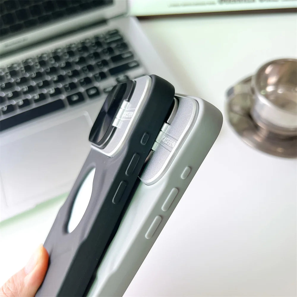 Transparente Magnetische iPhone Hülle – Linsenschutz, MagSafe, iPhone 11–17 Pro Max