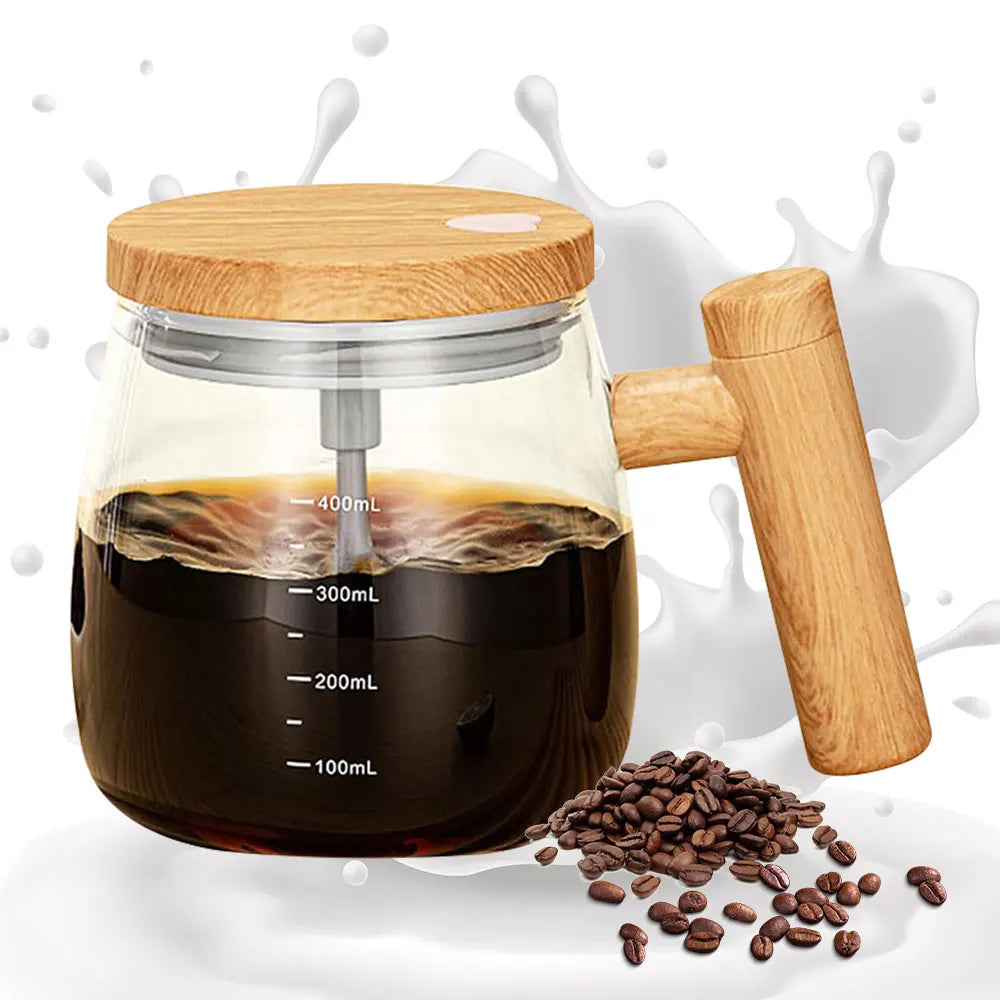 Elektrischer Selbstmischbecher 400ml – Kaffee & Getränke