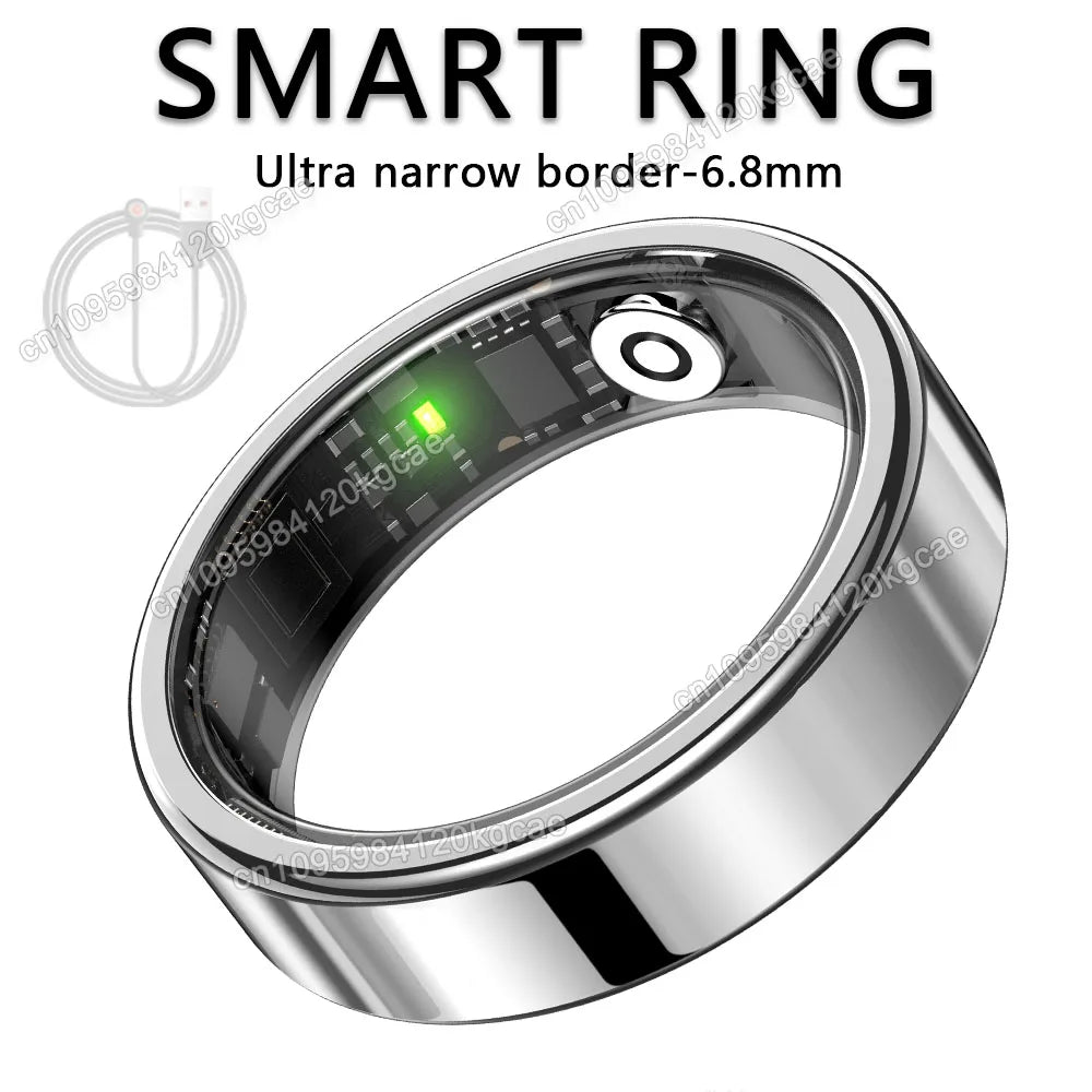 Smart Ring – Gesundheitsmonitor, 5ATM & Multi-Sport