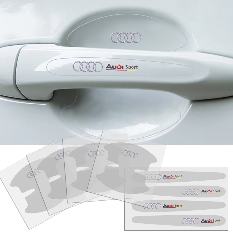 Audi Türgriff-Schutzfolie – ABS+PVC Kratzschutz für A3 A4 A5 A6 A7 A8 Q3 Q5 TT