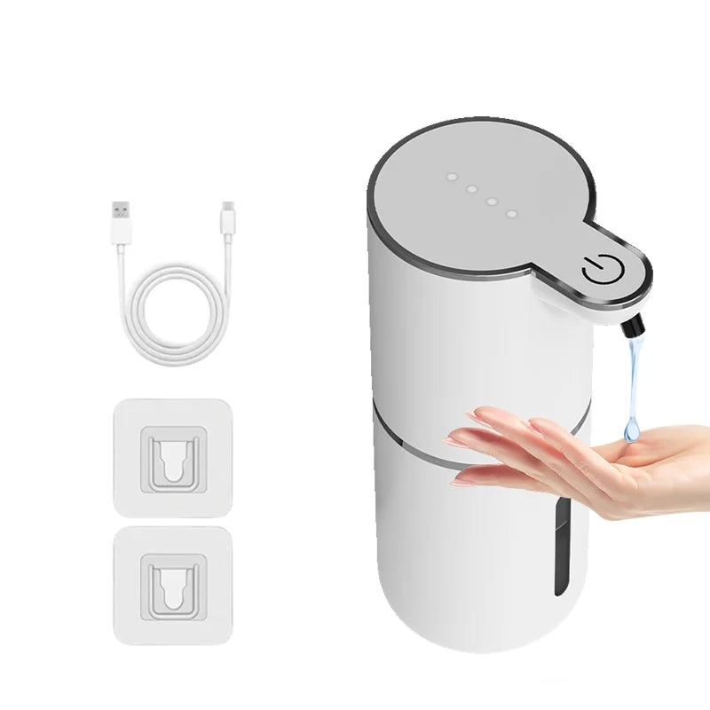 Automatischer Seifenspender – 380ml, wiederaufladbar, 4 Stufen | Sensor-Dispenser