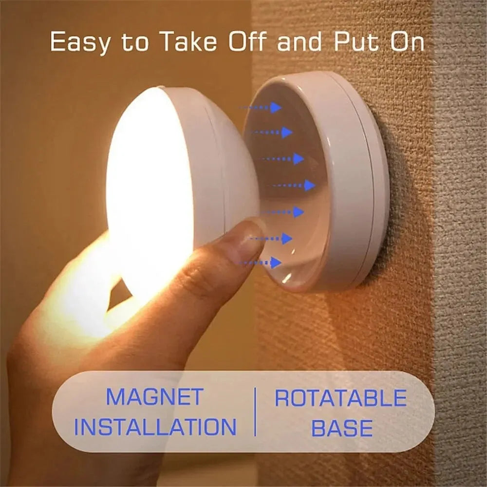 LED Nachtlicht USB – Bewegungssensor, Schrank & Bett