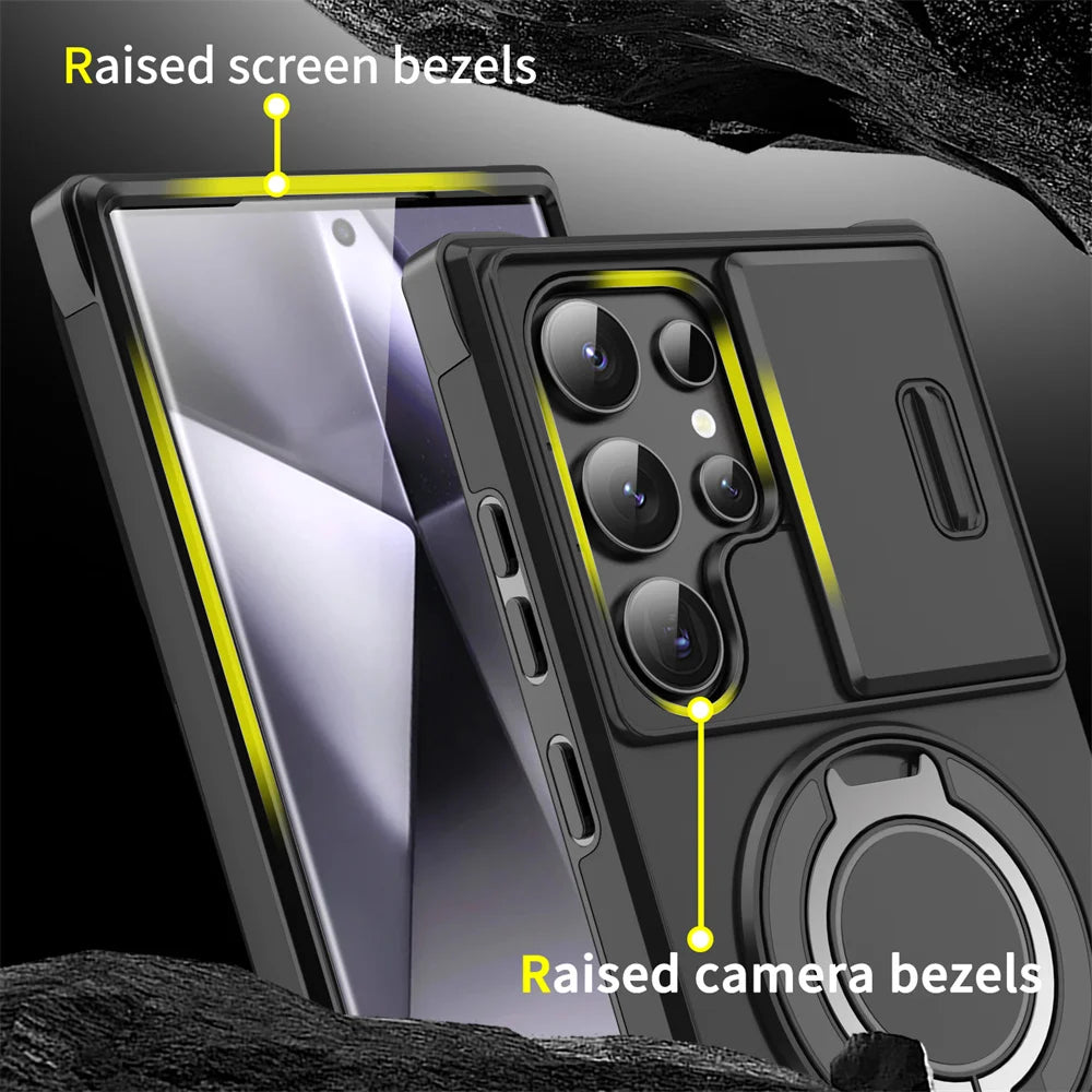 Samsung Hülle Slide-Kamera – Magnetisch, Standfunktion & Schutz