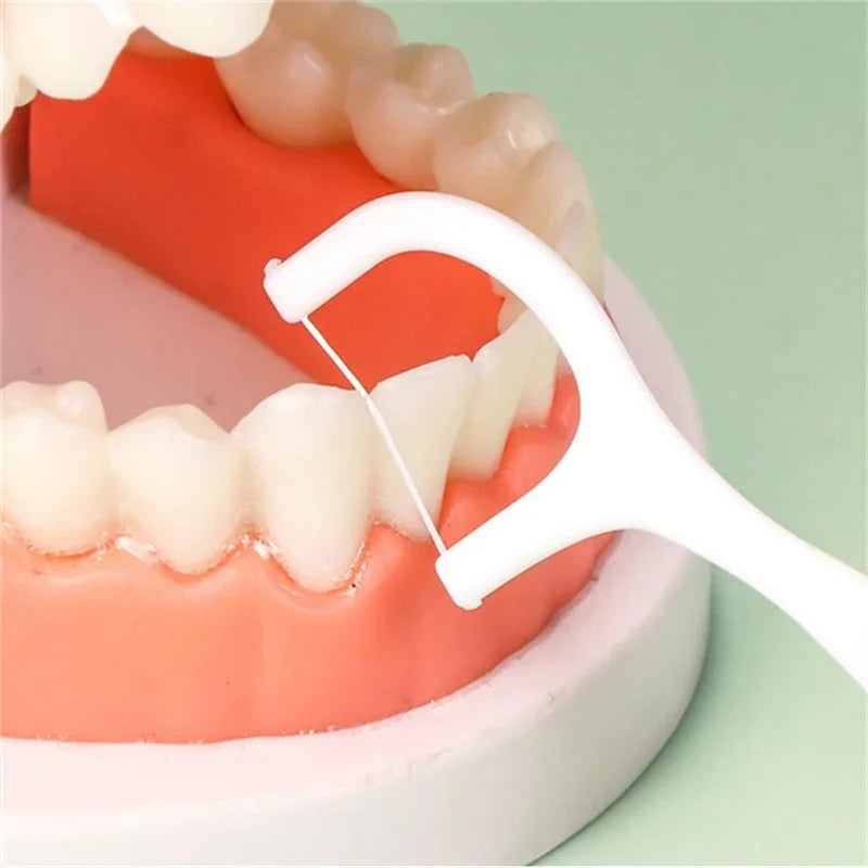 Zahnseide-Sticks Einweg – Tragbar & Hygienisch