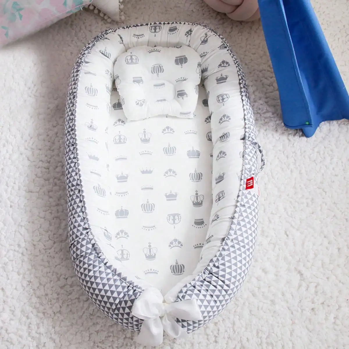 Baby-Nestbett Co-Sleeping – Baumwolle, atmungsaktiv & tragbar