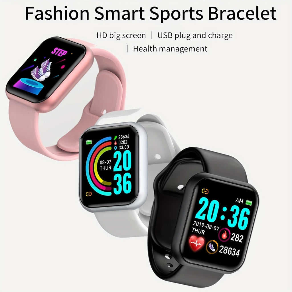 Smartwatch Fitness – Herzfrequenz, Schlaf & Nachrichten