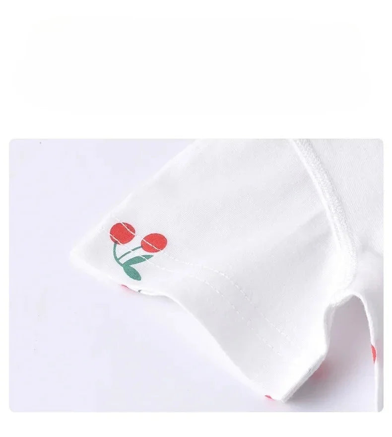 Baby-Strampler Sommer – Kurzarm, 100% Baumwolle & Pyjama