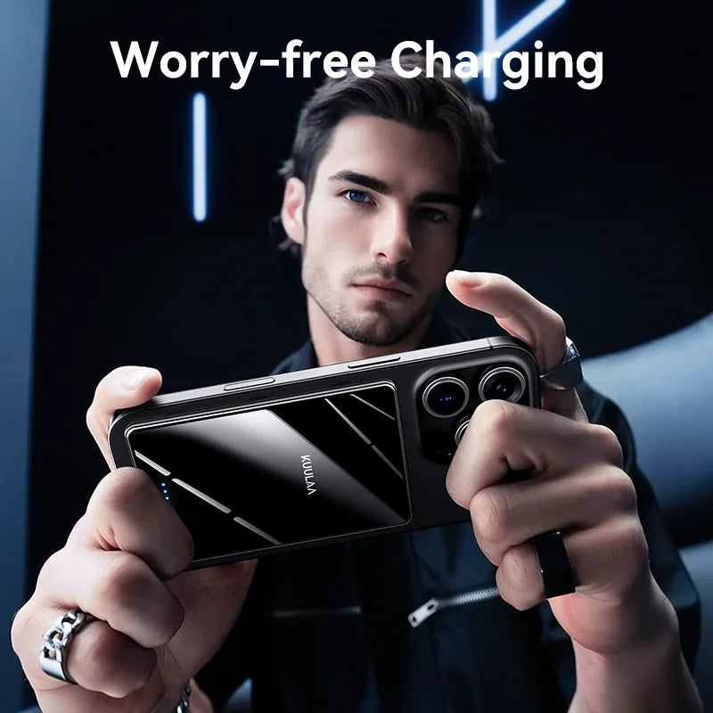 KUULAA Power Bank 5000mAh – 20W, Wireless & MagSafe für iPhone