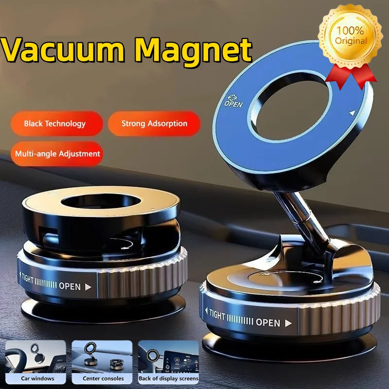 Magnetischer Handyhalter – Saugnapf, 360° & faltbar