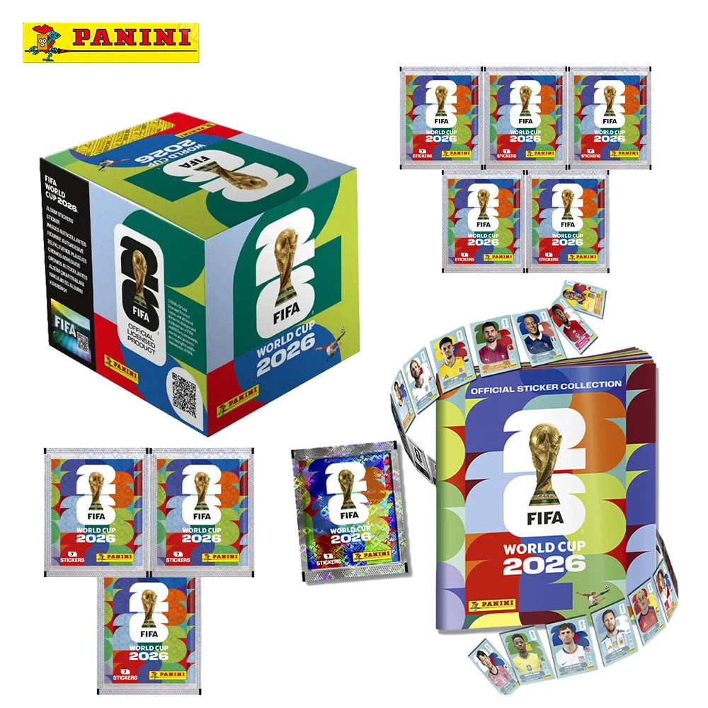 Panini WM 2026 Aufkleber-Set & Album – Limitierte Auflage, Fußball-Sammelkollektion