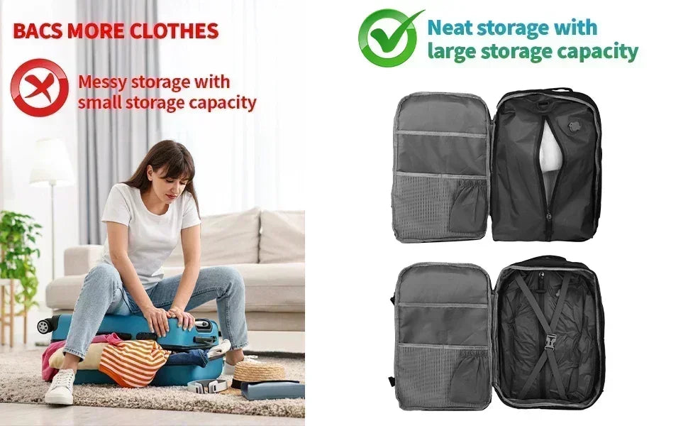 Vakuum-Kompressionsbeutel 17L – Platzsparend Reisen & Lagern