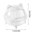Hamster-Badhaus – Transparent, Anti-Spill & für Kleintiere