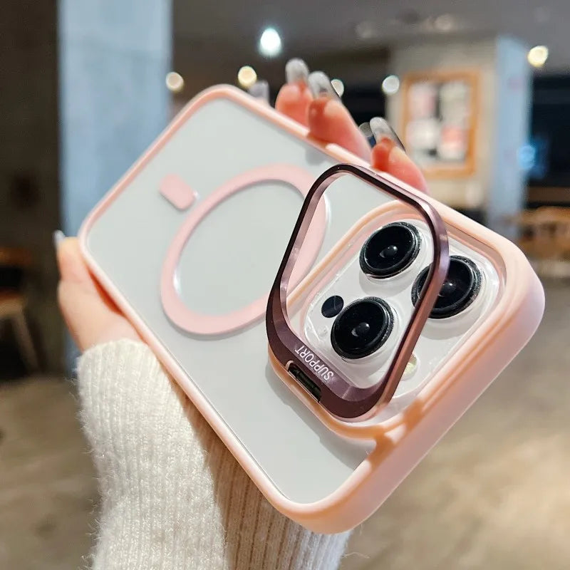 iPhone Hülle MagSafe Kameraschutz | 11–17 Pro Max | 11 Farben