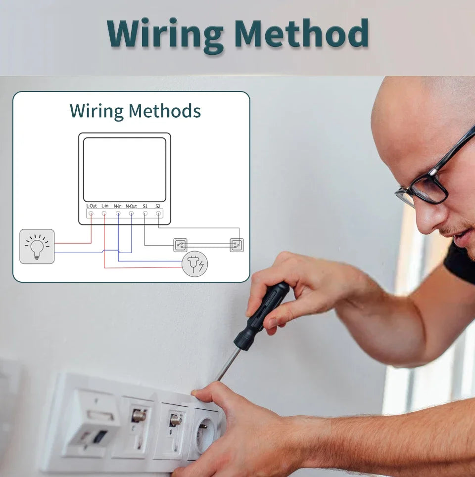 Tuya WiFi Schalter RF 433MHz – Alexa & Google