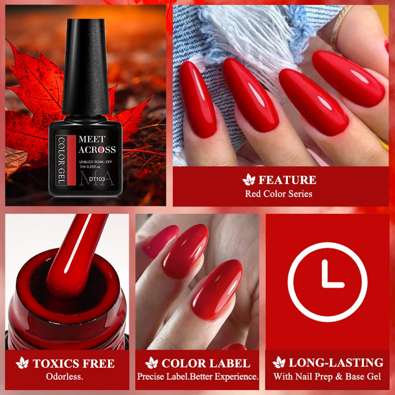 UV Gel Nagellack 7ml – semi-permanent, Nail Art