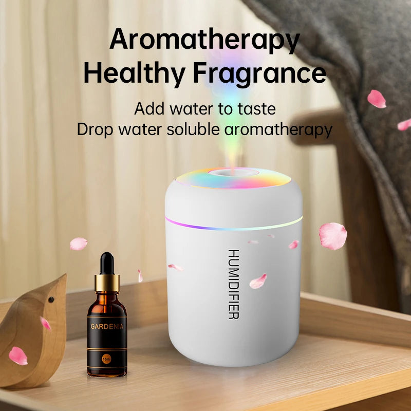 Mini Luftbefeuchter 180ml – USB & Aroma-Diffuser