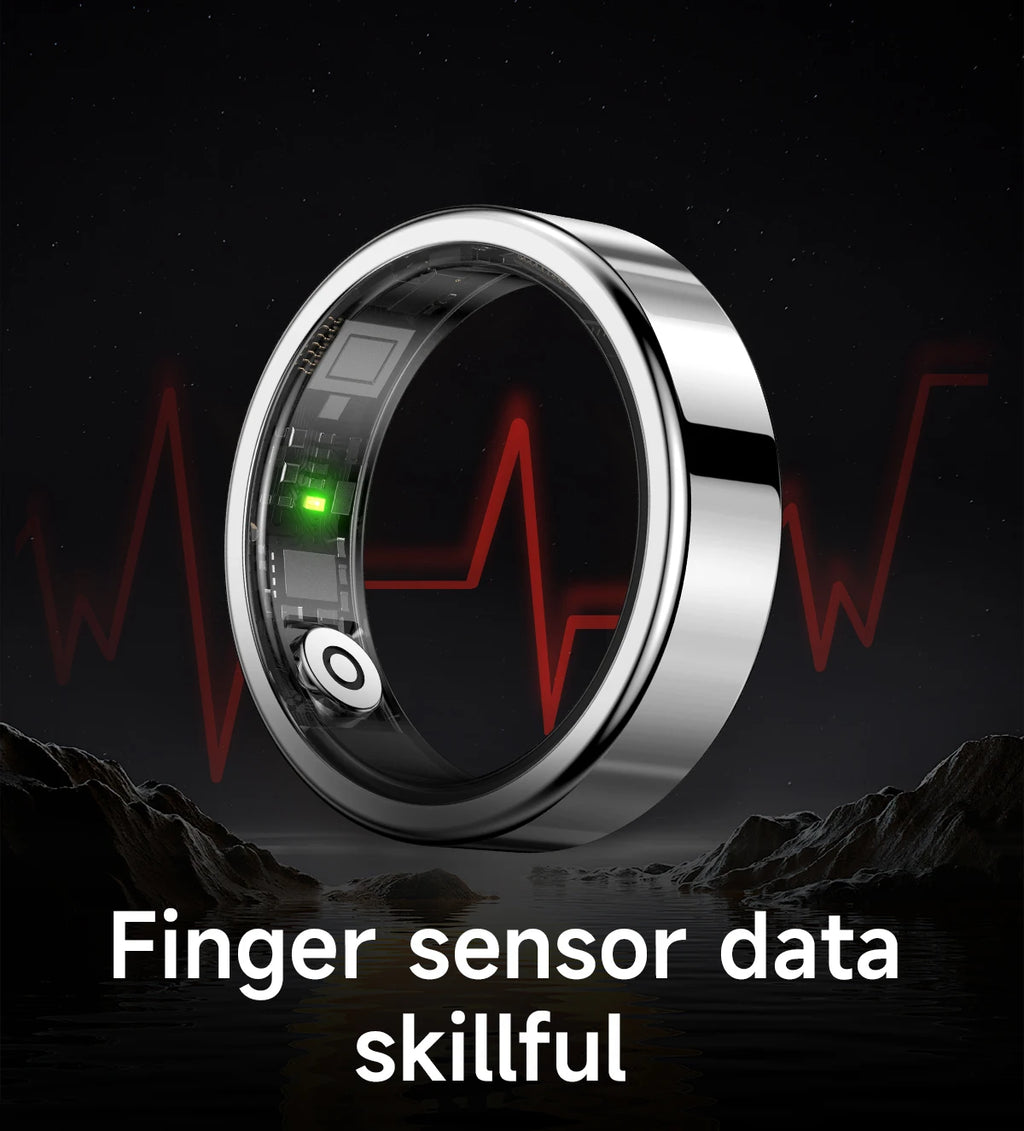Smart Ring – Gesundheitsmonitor, 5ATM & Multi-Sport