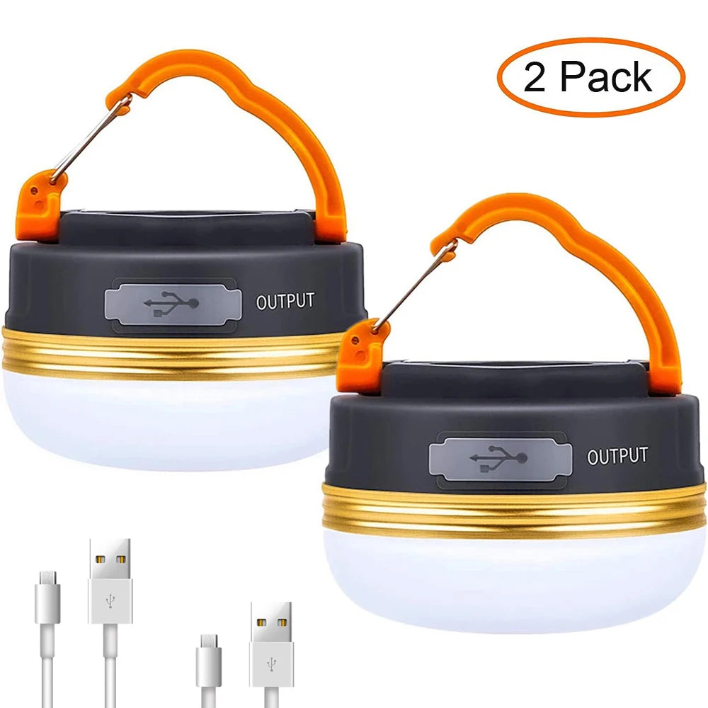 Campinglaterne 10W – USB aufladbar, 1200mAh & hängbar