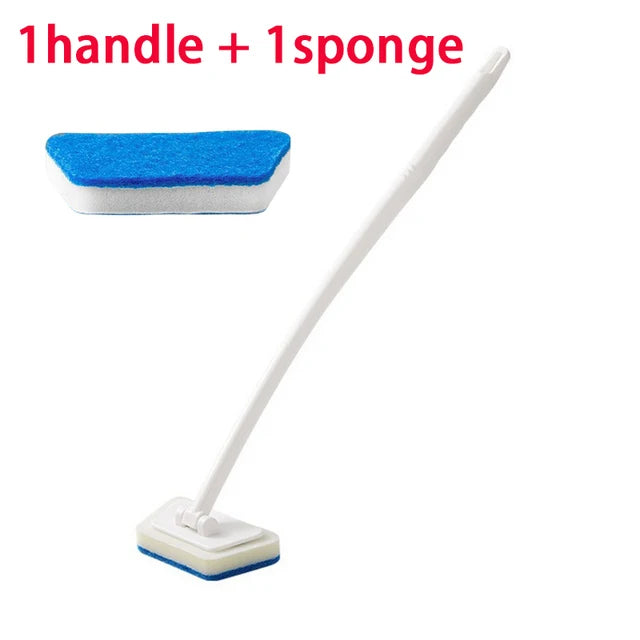 Badezimmer-Reinigungsbürste – Langer Stiel, Fliesen & Badewanne