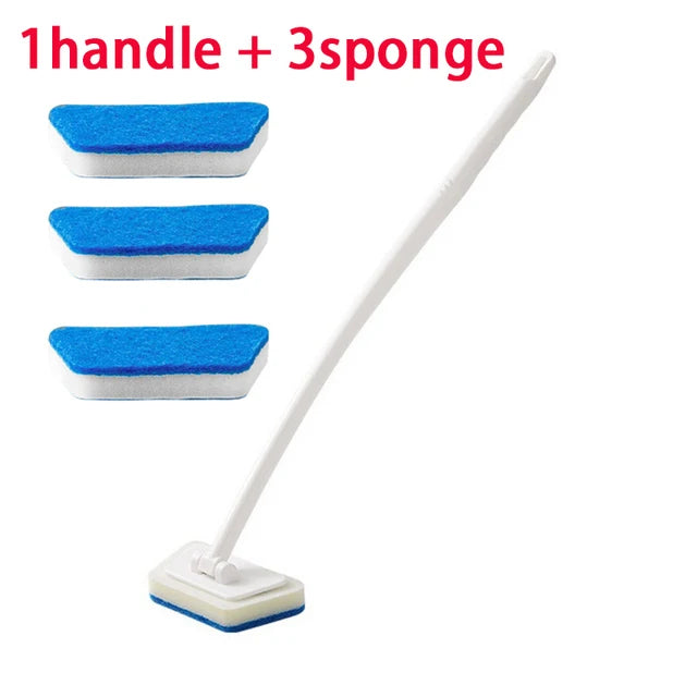 Badezimmer-Reinigungsbürste – Langer Stiel, Fliesen & Badewanne