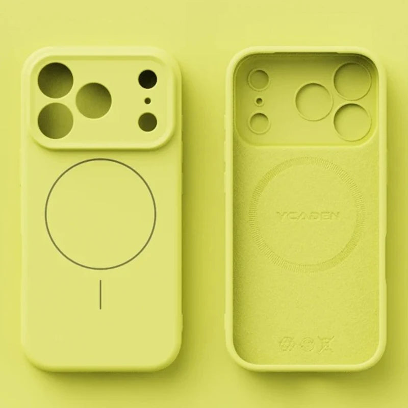 iPhone Hülle Flüssigsilikon – MagSafe & weiches Finish