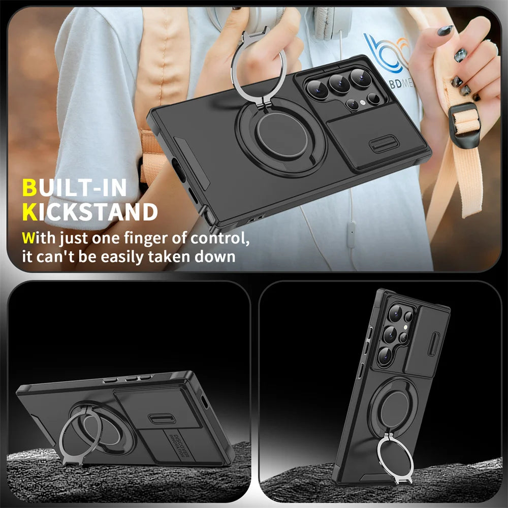 Samsung Hülle Slide-Kamera – Magnetisch, Standfunktion & Schutz