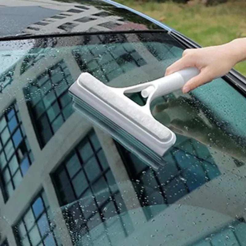 Glaswischer mit Sprühflasche – Fensterreiniger für Haus, Bad & Auto