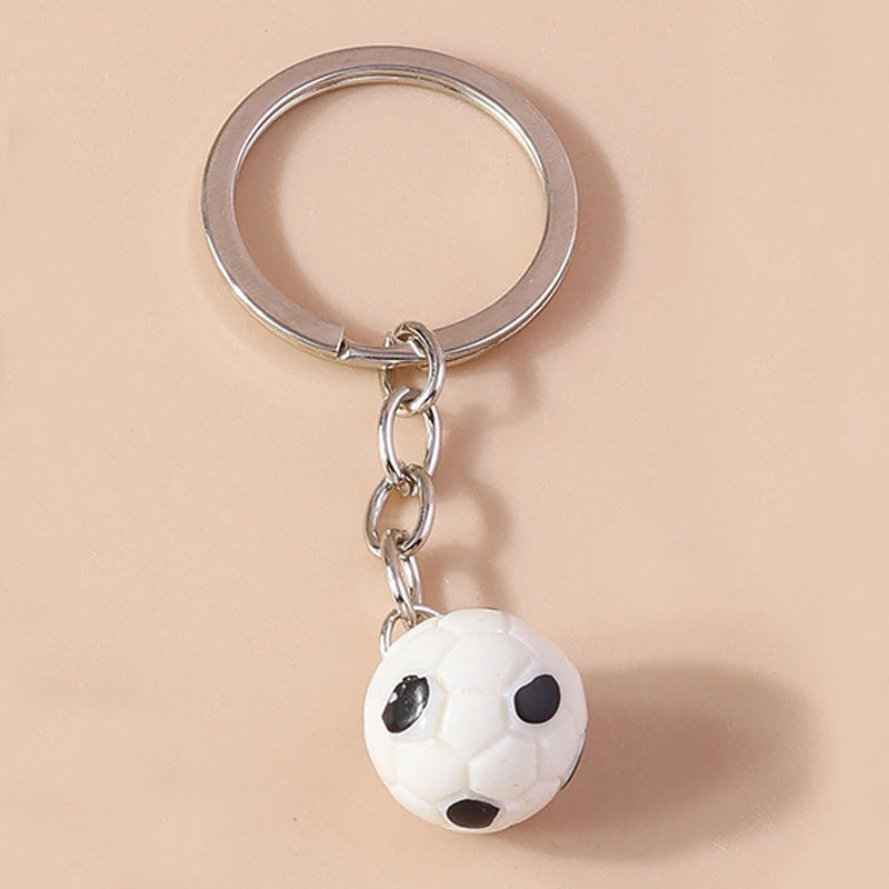 Fußball Schlüsselanhänger 3D – Länderflagge, Tasche & Auto
