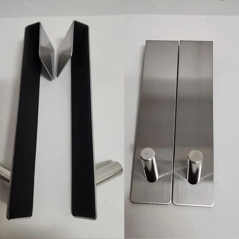 Handtuchhalter Duschtür – S-Haken, Edelstahl & ohne Bohren